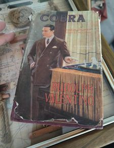 Rare 1925 Rudolph Valentino "Cobra" Photoplay Edition Book (Martin Brown & Russell Holman)