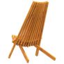 Folding Garden Chairs 2 pcs Brown 56 x 69 x 84 m Image 4