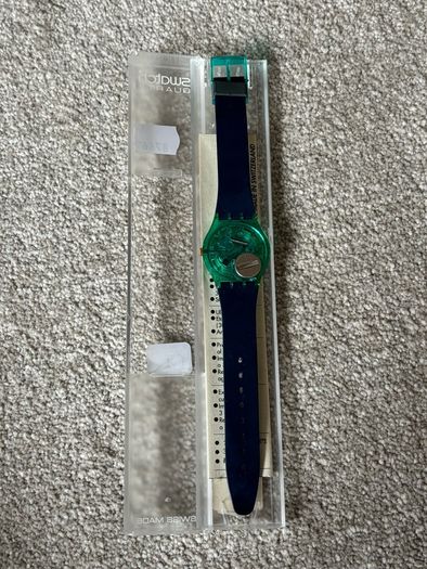 Brand New Vintage Swatch Gent MINARETH GG126 (1994) watch