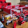 Rare Michael Schumacher/Felipe Massa Lego Garage Image 3
