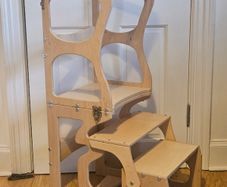 Kitchen tower/ child's table and chair