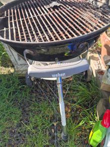 Weber Compact 47cm Charcoal BBQ including cover (ignore garden gas summer home house food hot dog burger gretar carbuni lemne )