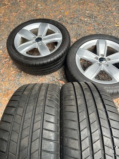 17' Genuine VW GOLF CADDY 5x112 alloy wheels