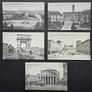 9 Vintage Rome Postcards Matching Series Image 4