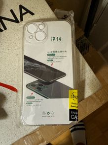 iPhone 14 transparent silicon case