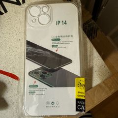 iPhone 14 transparent silicon case