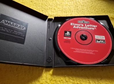 Sesame Street Elmo s Letter Adventure PlayStation1 Ps1 PlayStation2 Ps2 games Original