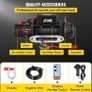 13500 LBS Electric Winch 12V 6120KG 13500LBS For 4X4 92FT Synthetic Trailer Ropes Towing Strap Image 2