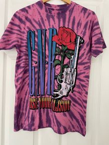 Guns N' Roses 'Use Your Illusion' Tie-Dye T-Shirt Size S