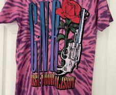 Guns N' Roses 'Use Your Illusion' Tie-Dye T-Shirt Size S