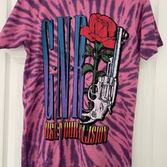 Guns N' Roses 'Use Your Illusion' Tie-Dye T-Shirt Size S