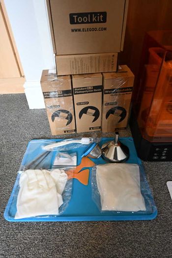 Resin 3D Printing Kit, Elegoo Mars 3 Pro