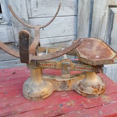 Antique Cast Iron Weight Scale W. & T. AVERY Birmingham