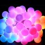 120LED Fairy Lights Plug in, 12M/39ft Globe String Lights, 8 Mode Christmas Lights Outdoor with Remote Control/Timer for Bedroom, Party, Decorations(Multi-Coloured) Image 3