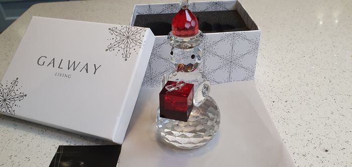 Galway Crystal Santa Buy It Now! Big Clearout, Make An Offer