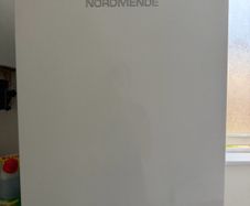 White under counter fridge