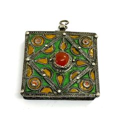 Antique Moroccan Berber Hirz Amulet Pendant