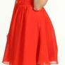 Ted Baker Red Peony Chiffon Embellished Dress Image 10