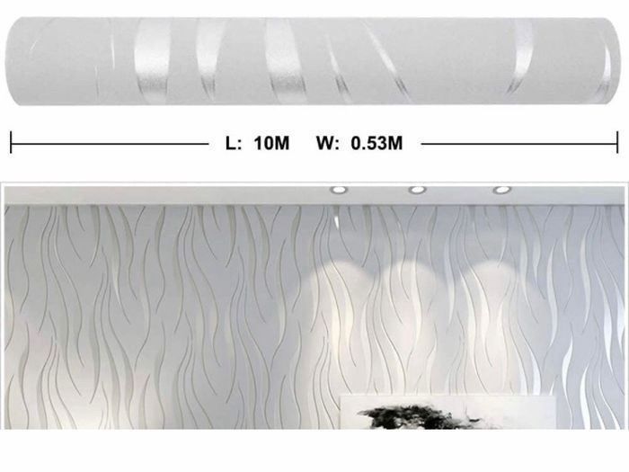 NEW SALE | Wallpaper Modern Minimalist Non-Woven Water Plant Pattern