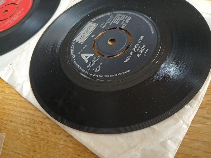 Al Green 7"s Both Demos
