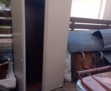metal storage unit