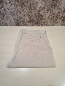 mens TOMMY HILFIGER chinos trousers jeans beige brown Size W38 L 32