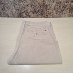 mens TOMMY HILFIGER chinos trousers jeans beige brown Size W38 L 32