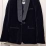 G Star Black Velvet Blazer Image 3