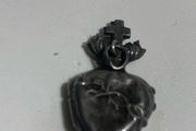 Antique Sacred Heart Pendant