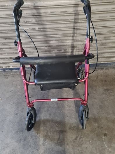 Lightweight Foldable walking aid rollator