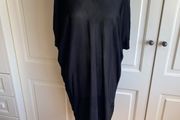 Cos viscose fine knit black tunic - 10-12