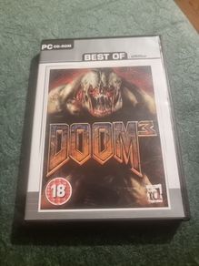 DOOM 3 Pc Cd Rom Original with Manual