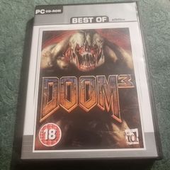 DOOM 3 Pc Cd Rom Original with Manual
