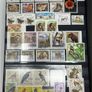 Ace Black 32 page/ 16 leaf Stamp Album with over 900 stamps. Thematic of Animals, Plants, Classic Cars, Space, Trains, Sport & Disney noted. Image 4