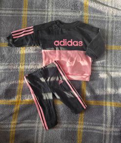 0-3m, Addias Baby Tracksuit Top and Leggings