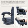 Ergonomic Office Chair with Footrest Heavy Duty Fabric Adjustable Height Image 7