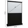 Floor Rising Projection Screen 60" 4:3 Image 7