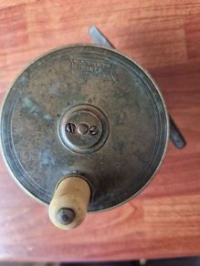Antique fishing reel