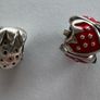 2 Strawberry Pandora charms Image 3