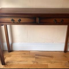hall table wooden Mahogany