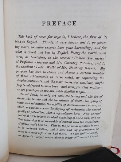 Lyra Heroica: A Book of Verse for Boys Selected and Arranged by William Ernest Henley (GT611)