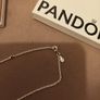 pandora  silver chain necklace ready for charm Image 6