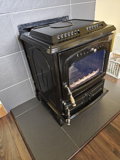 Blacksmith back boiler Stove