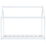 Kids Bed Frame White Solid Pine Wood 90x200 cm Image 4
