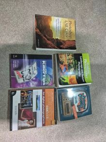 Photoshop  and lightroom books