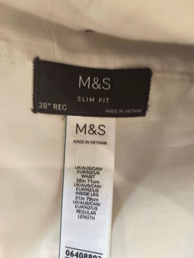 Marks and Spencer suit and shirt