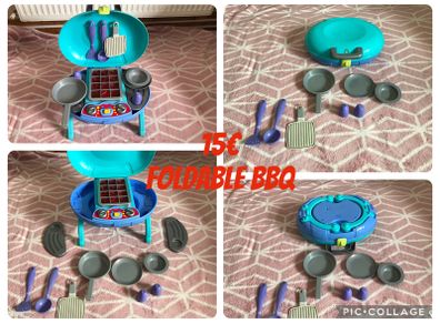 Kids foldable bbq