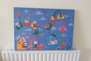 Childsroom canvas picture