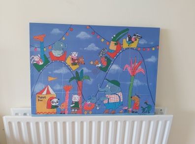 Childsroom canvas picture