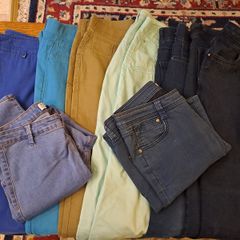 Bundle of 8 Jeans Trousers Size 12